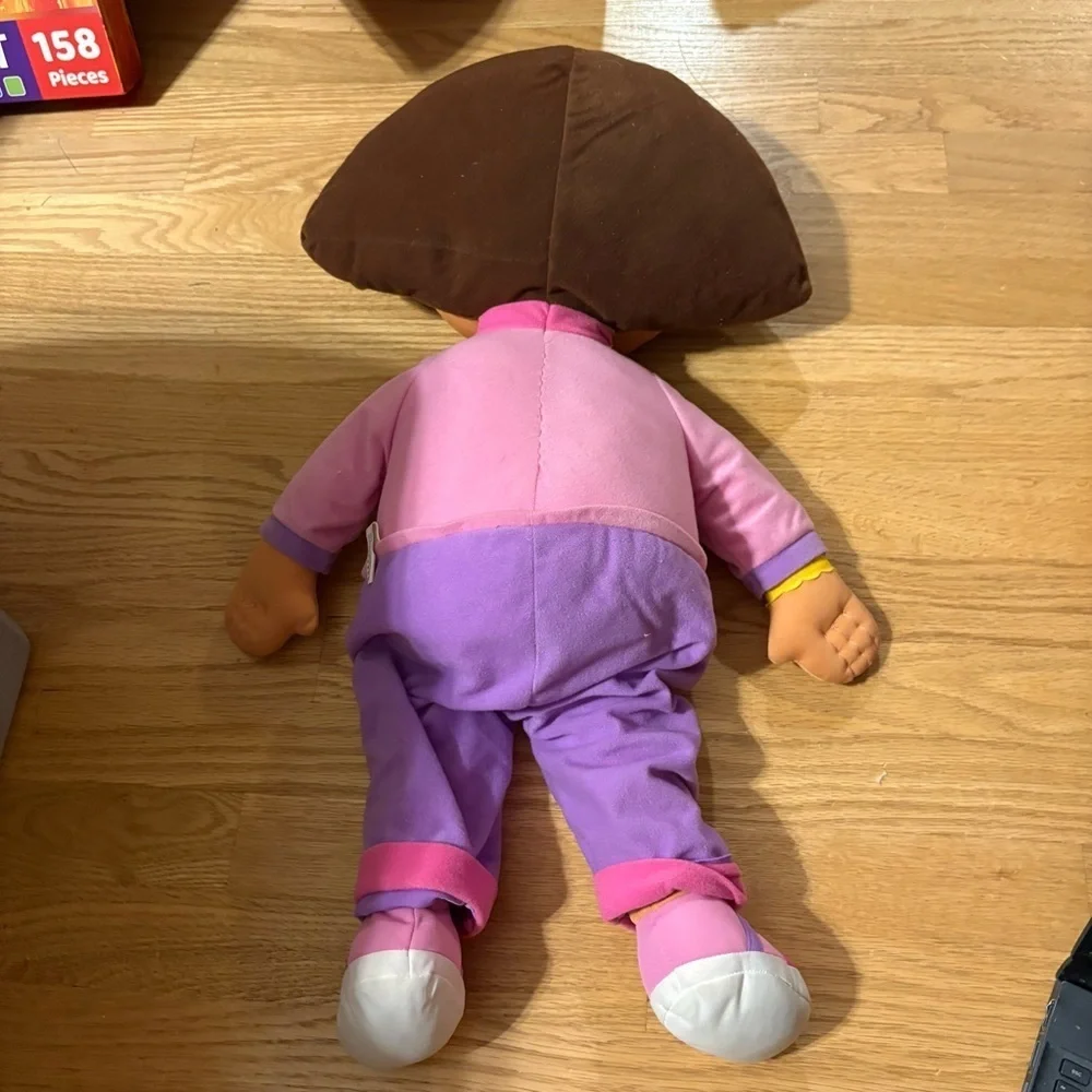Vintage Dora the Explorer Large Stuffed Doll Plush Nickelodeon